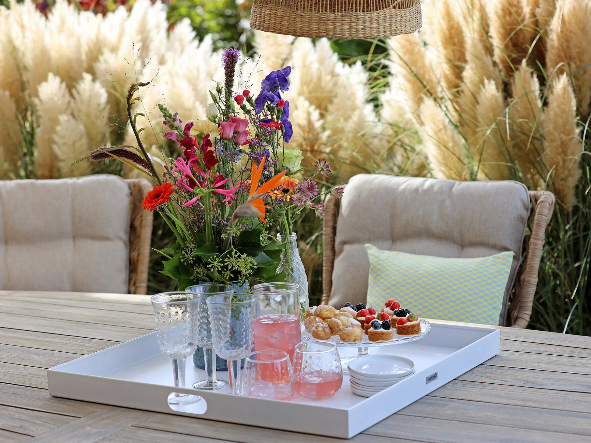 ROUGH-Y Ellips dining tuintafel 280x130cm