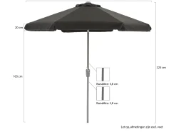 Shadowline Aruba parasol ø 250cm