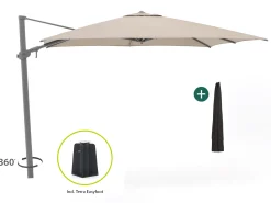 Shadowline Austin zweefparasol 300x300cm