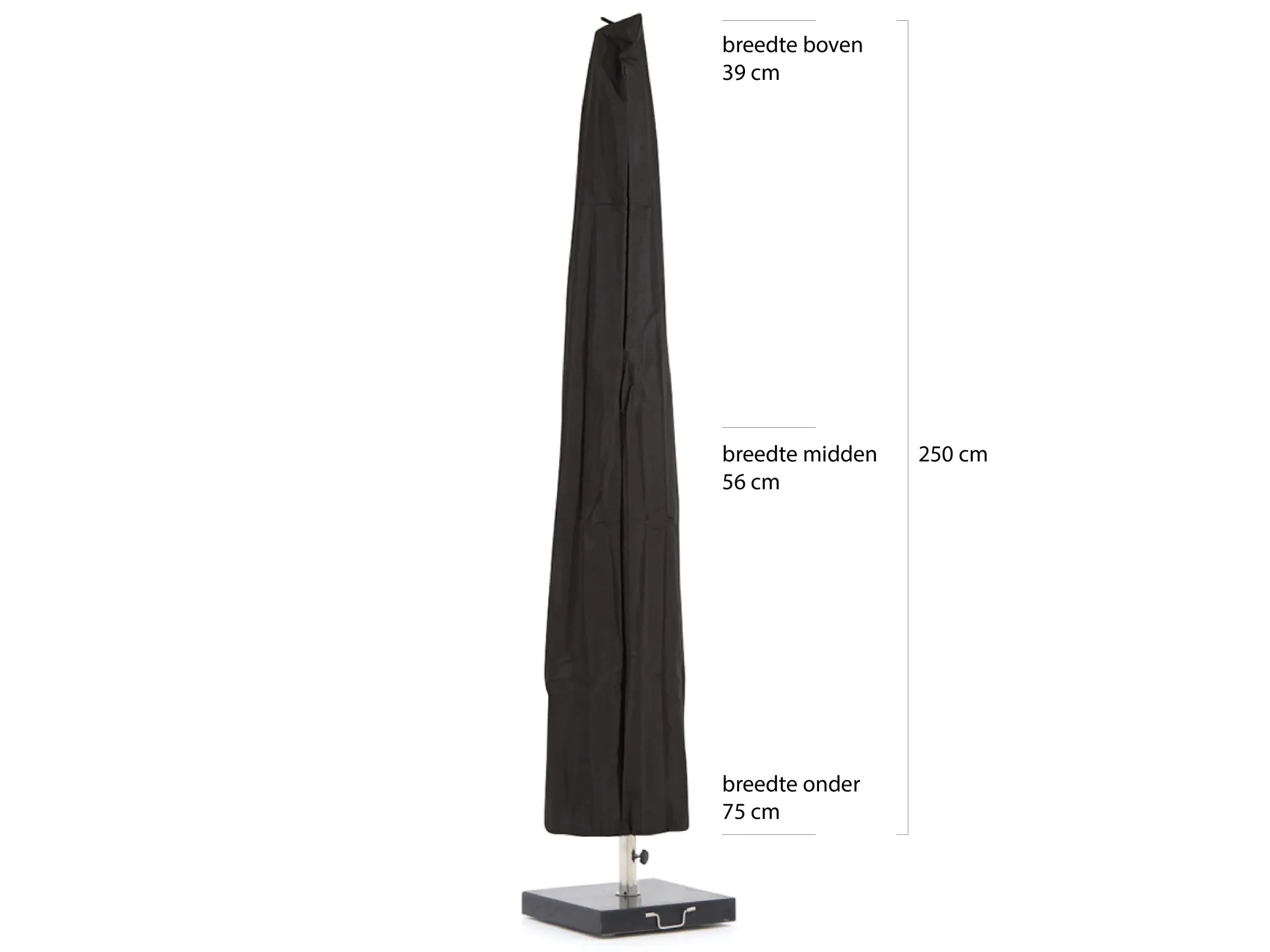 Shadowline Austin zweefparasol 300x300cm