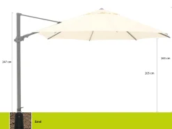 Shadowline Austin zweefparasol ø 350cm