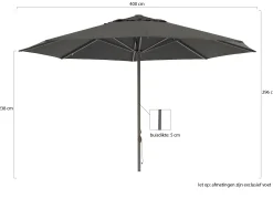 Shadowline Cuba parasol ø 400cm