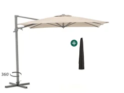 Shadowline Francisco zweefparasol 260x260cm