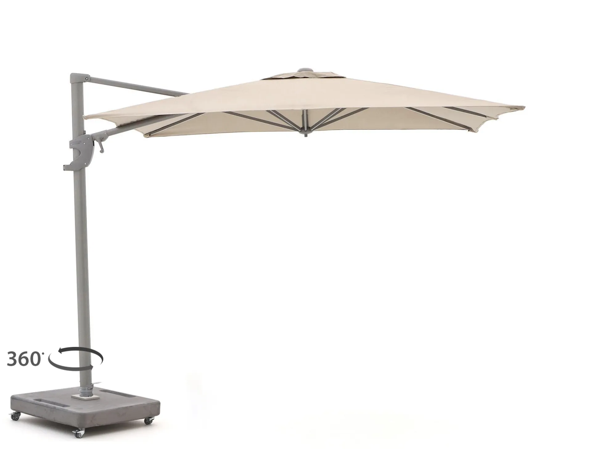 Shadowline Francisco zweefparasol 260x260cm