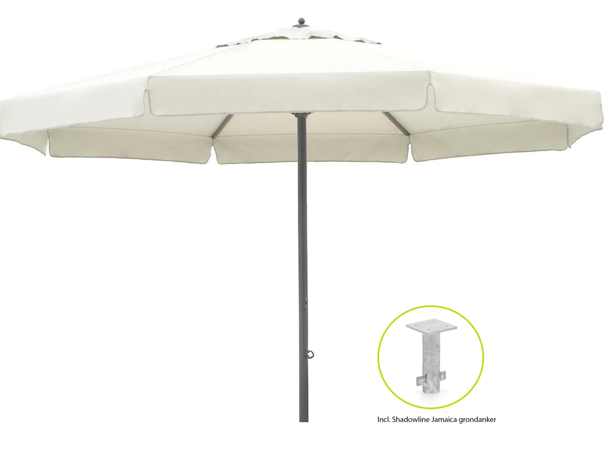 Shadowline Jamaica parasol ø 500cm