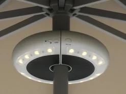 Shadowline LED parasolverlichting met speaker