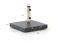 Shadowline Manoa parasolvoet 35kg op wiel