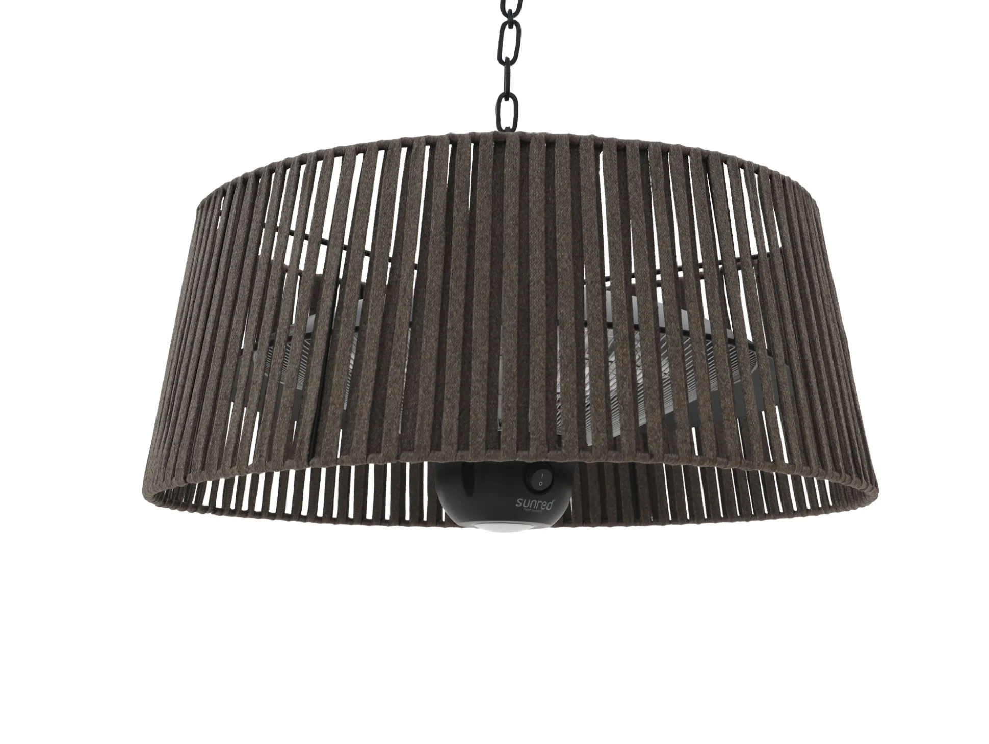 Sunred Bright Artix Corda hangende terrasverwarmer 1800 Watt