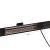 Sunred Dark muur terrasverwarmer 2500 Watt