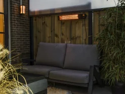 Sunred Dark Smart muur terrasverwarmer triangel 2500 Watt