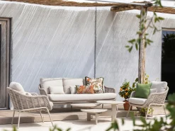 SUNS Casto butterfly lounge tuintafel 100x100x47cm draaibaar