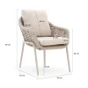 SUNS Casto/Palermo 280cm dining tuinset 9-delig