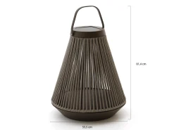 SUNS Eden L lantaarn solar ø 55,5cm (h: 81,4cm)