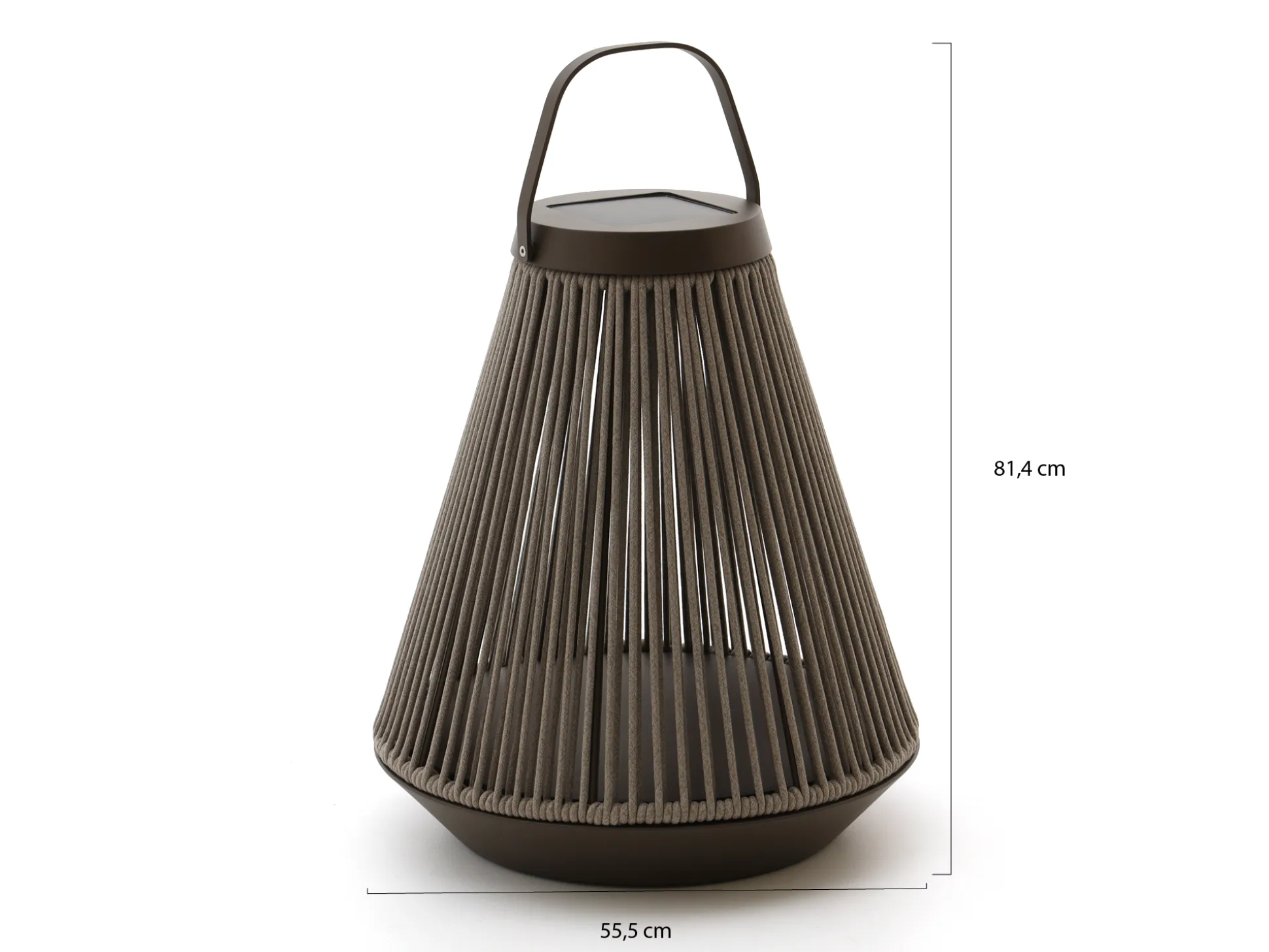 SUNS Eden L lantaarn solar ø 55,5cm (h: 81,4cm)
