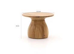 SUNS Farzi lounge tuintafel ø 55cm (h: 41,5cm)