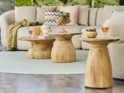 SUNS Farzi lounge tuintafel ø 55cm (h: 41,5cm)