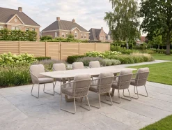 SUNS Noli/Palermo 280cm dining tuinset 9-delig