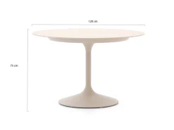SUNS Nova dining tuintafel ø 120cm (h: 75cm)