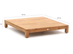SUNS Portofino lounge tuintafel 107x107x18cm