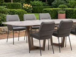 SUNS Punta/Palermo 240cm dining tuinset 7-delig