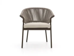 SUNS Santorini/Nova ø120cm dining tuinset 5-delig