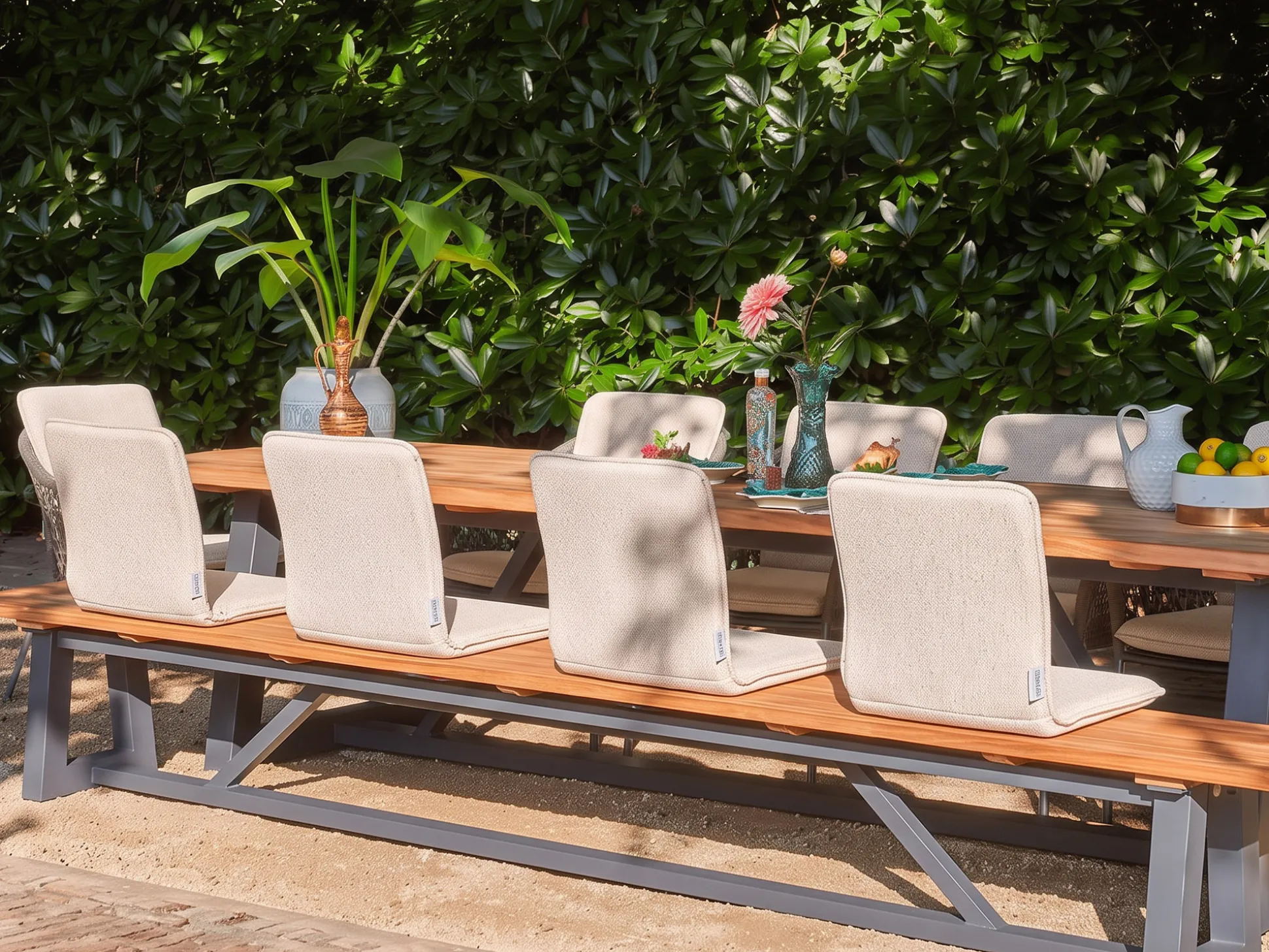 SUNS Viëste rugleuning voor tuinbank