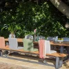 SUNS Viëste rugleuning voor tuinbank