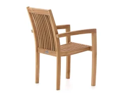 Sunyard Jakarta/Linosa 180cm dining tuinset 5-delig stapelbaar