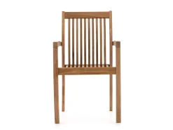 Sunyard Jakarta/Liverpool 160cm dining tuinset 5-delig stapelbaar