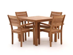 Sunyard Liverpool 90cm dining tuinset 5-delig stapelbaar