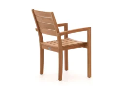 Sunyard Liverpool 90cm dining tuinset 5-delig stapelbaar