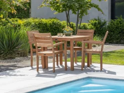 Sunyard Liverpool dining tuintafel 90x90cm