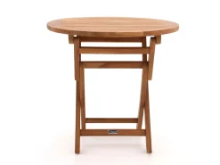 Sunyard Preston klaptafel ø 80cm (h:75cm)