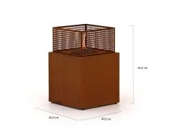 Tenderflame Agni 40 haard 40,5x40,5x60,2cm