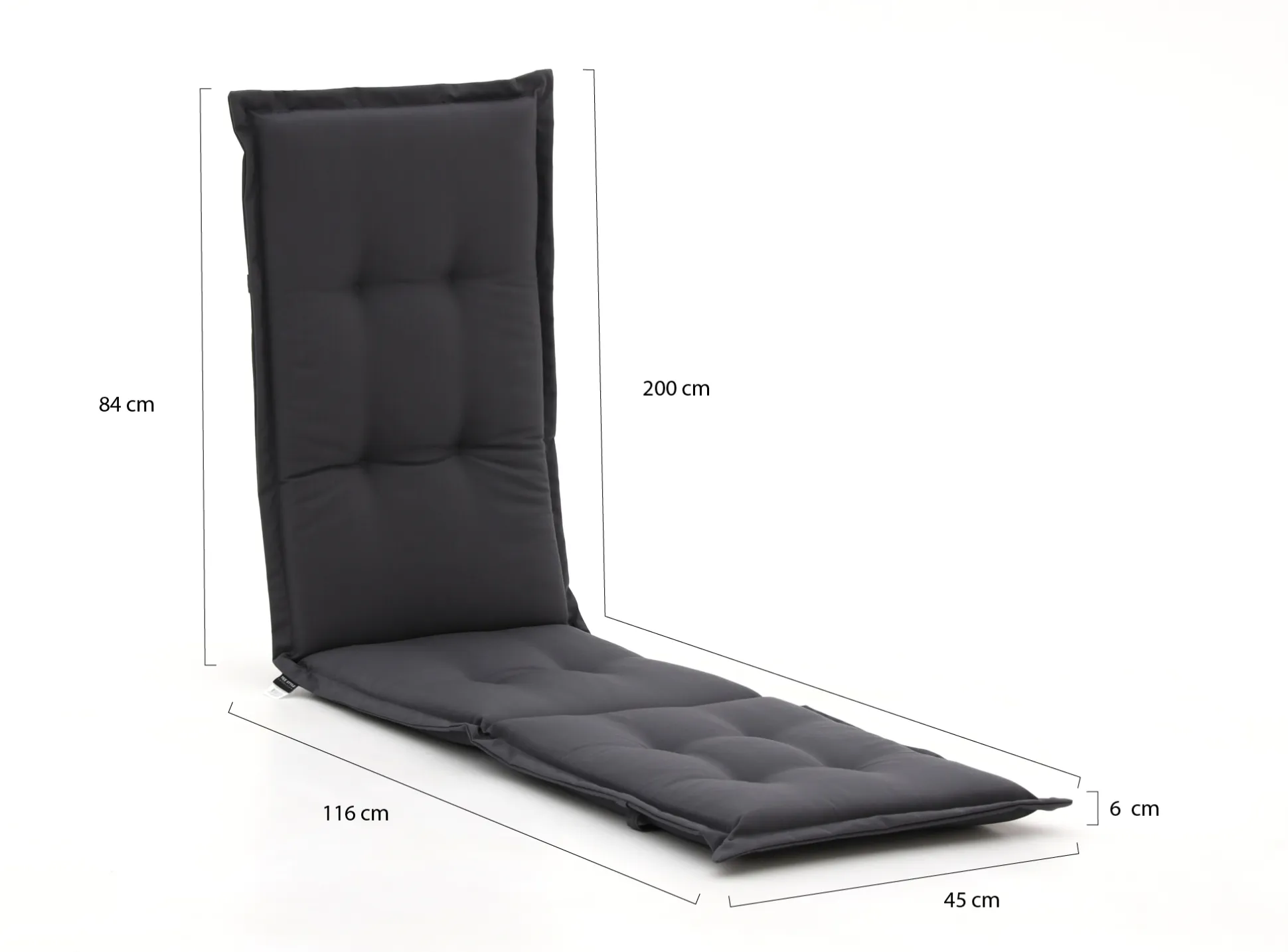 Tex Style tuinkussens voor deckchair 195x45cm