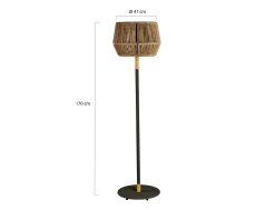 Tierra Outdoor Lumi Large staande buitenlamp solar ø41cm (h: 170cm)