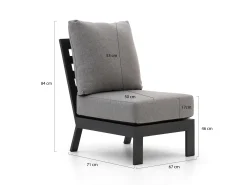 Tierra Outdoor Musone lounge tussenmodule 61cm