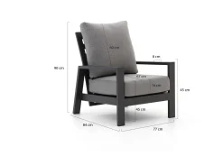 Tierra Outdoor Musone lounge tuinstoel verstelbaar