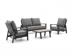 Tierra Outdoor Musone stoel-bank loungeset 4-delig 4-zits verstelbaar