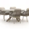 Tierra Outdoor Natal/Oblong 200cm dining tuinset 5-delig