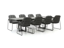 Tierra Outdoor Rivera/Naro 280cm dining tuinset 9-delig