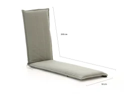 Tuinkussen voor deckchair 200x50cm