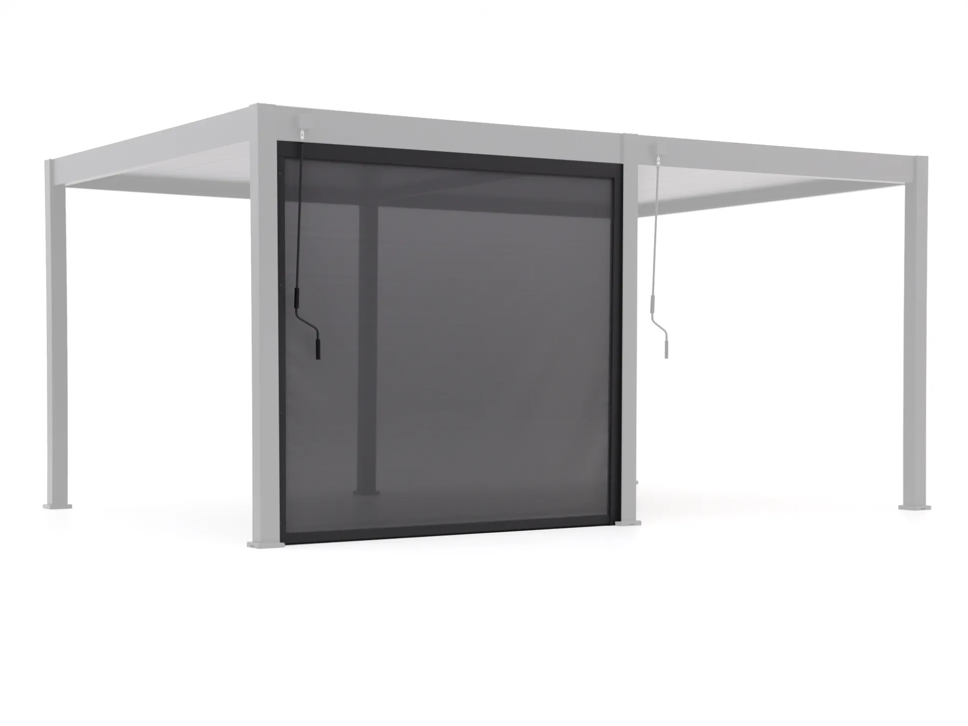 Windscherm 360cm t.b.v. Cedrino Pergola 400/530x360x255cm