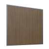 WPC Wand 265cm t.b.v. Cedrino Pergola 530x360x255cm