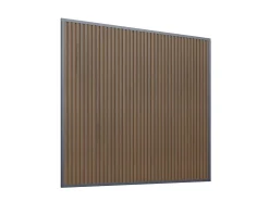 WPC Wand 265cm t.b.v. Cedrino Pergola 530x360x255cm