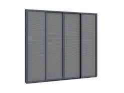 Zonwerende schuifdeuren 300x235cm t.b.v. Cedrino Pergola